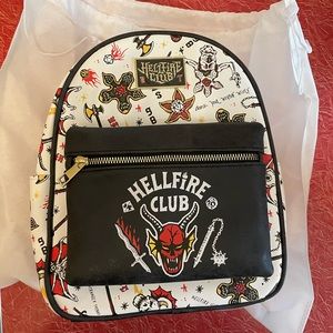 NWT Stranger Things Netflix Bioworld mini backpack